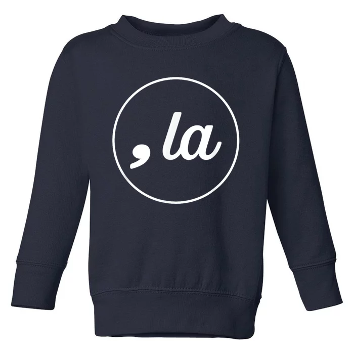 Comma La Kamala Harris Toddler Sweatshirt