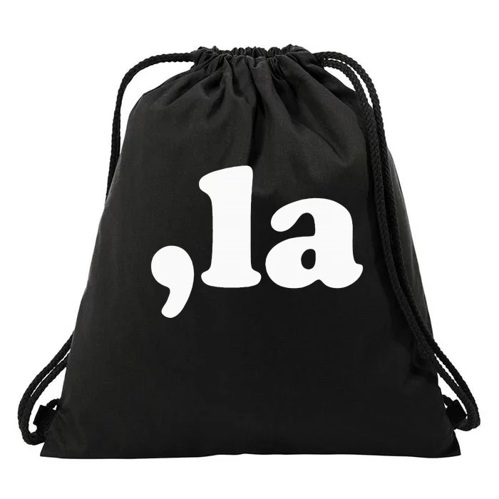 Comma La Kamala Harris Drawstring Bag