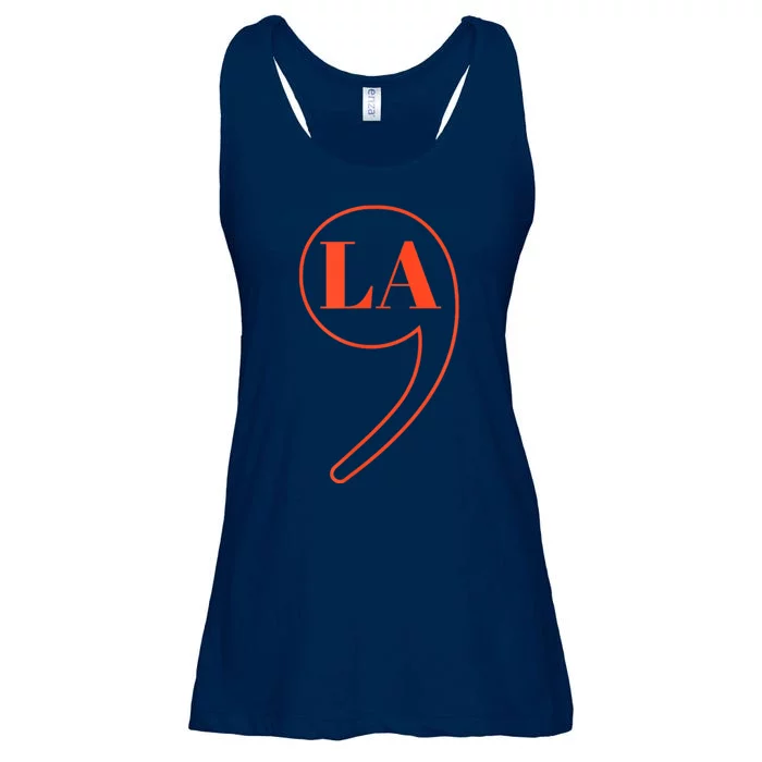 Comma La Kamala Harris Ladies Essential Flowy Tank