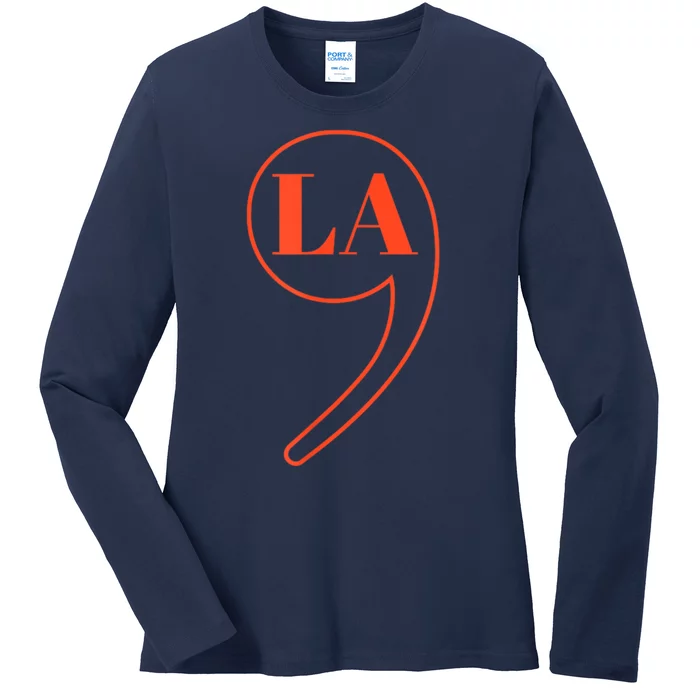 Comma La Kamala Harris Ladies Long Sleeve Shirt