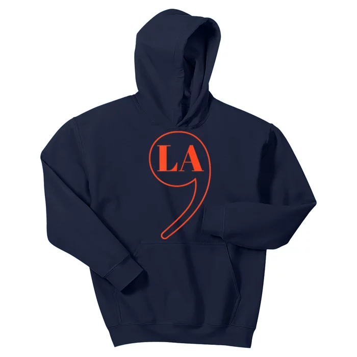 Comma La Kamala Harris Kids Hoodie