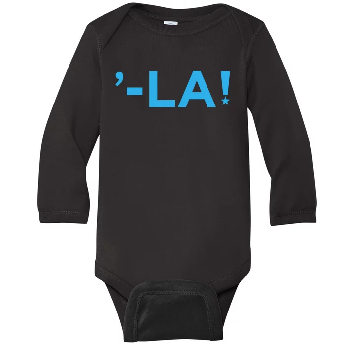 Comma La La Design Baby Long Sleeve Bodysuit