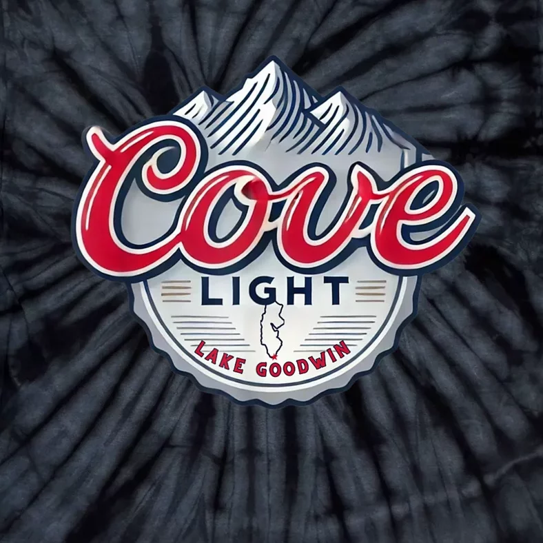 Cove Light Lake Goodwin Washington Tie-Dye T-Shirt