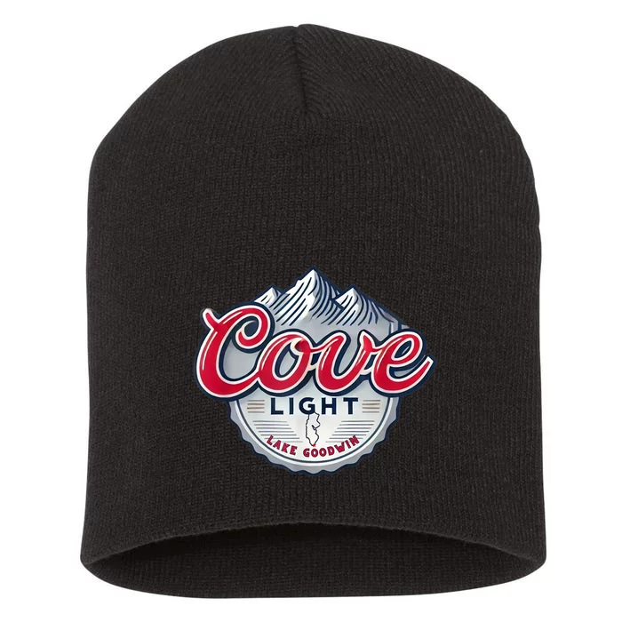 Cove Light Lake Goodwin Washington Short Acrylic Beanie