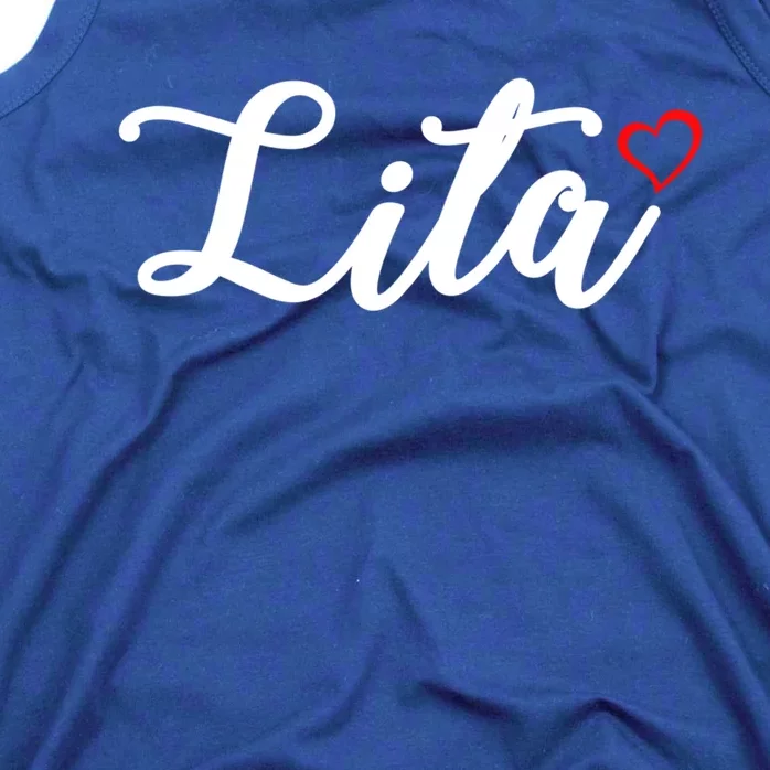 Cute Lita Lover Gift Grandma Christmas Funny Gift Tank Top