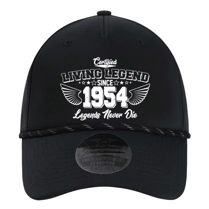 Certified Living Legend Since 1954 Legends Never Die 70th Birthday Wings Performance The Dyno Cap