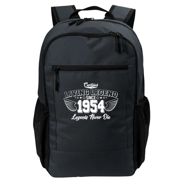 Certified Living Legend Since 1954 Legends Never Die 70th Birthday Wings Daily Commute Backpack