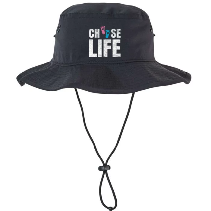 Choose Life Life Freedom Saying Mama Dad Foot Spures Gift Legacy Cool Fit Booney Bucket Hat