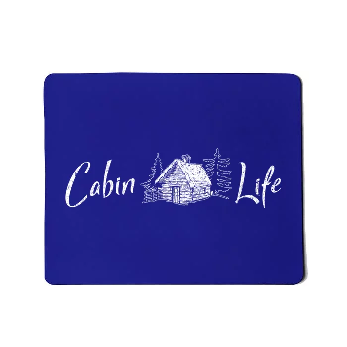 Cabin Life Log Cabin Gift Mousepad