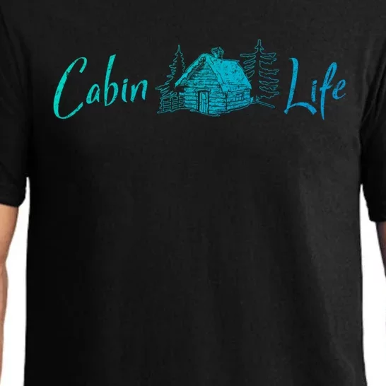 Cabin Life Log Cabin Gift Pajama Set