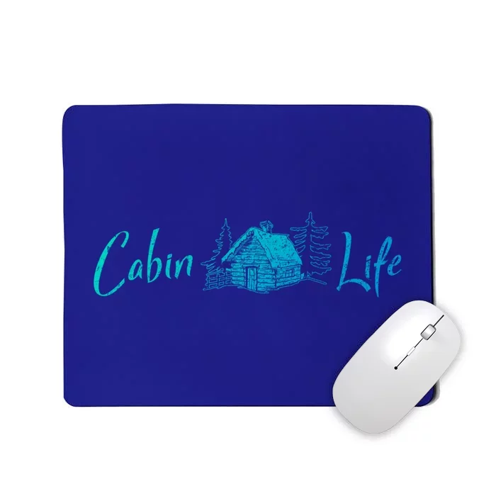 Cabin Life Log Cabin Gift Mousepad