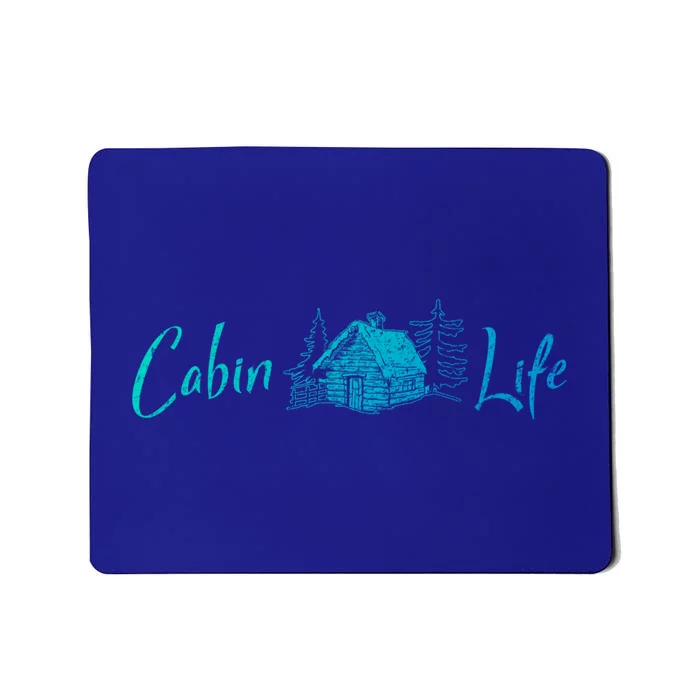 Cabin Life Log Cabin Gift Mousepad