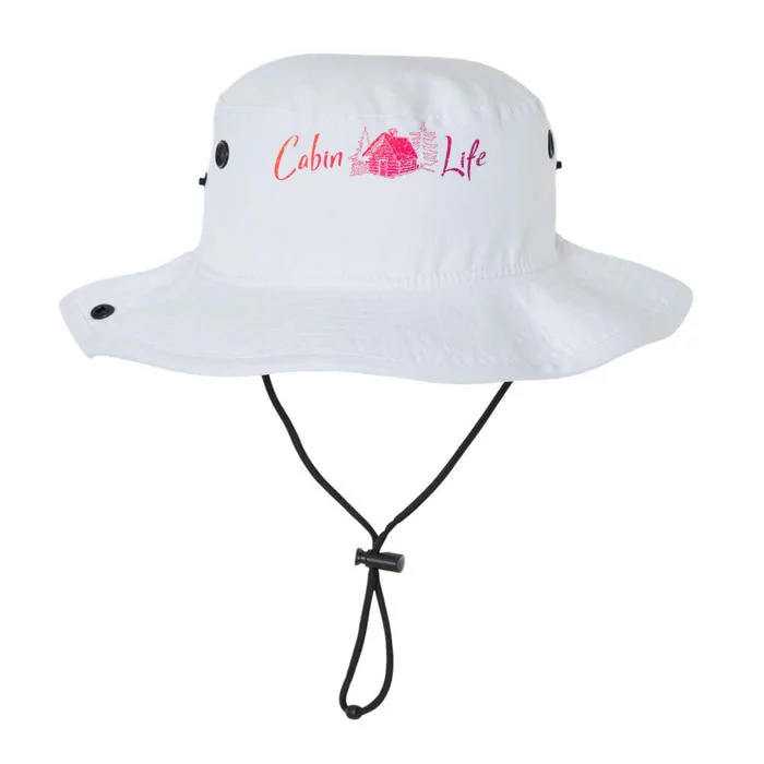 Cabin Life Log Cabin Gift Legacy Cool Fit Booney Bucket Hat