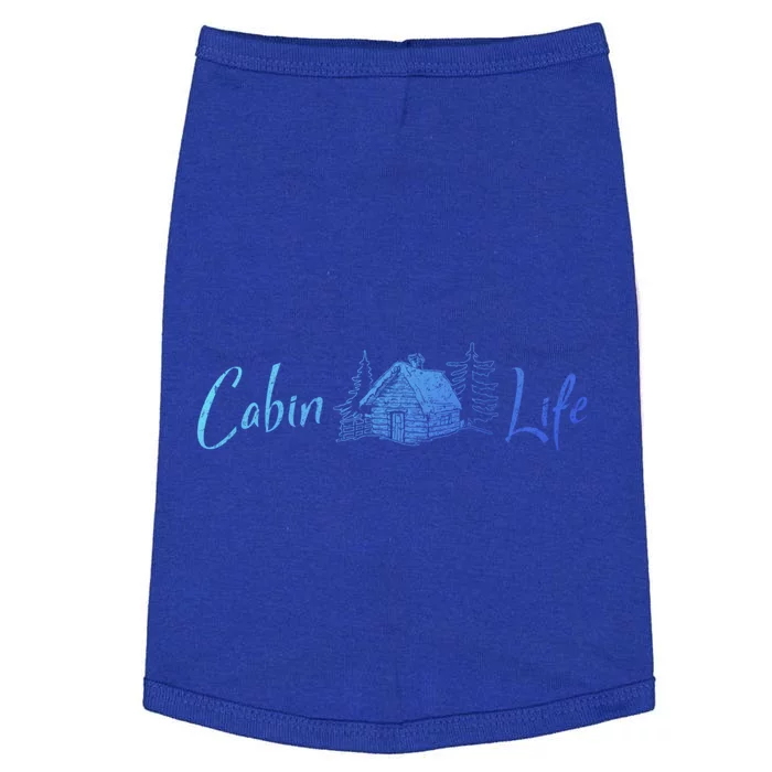 Cabin Life Log Cabin Gift Doggie Tank