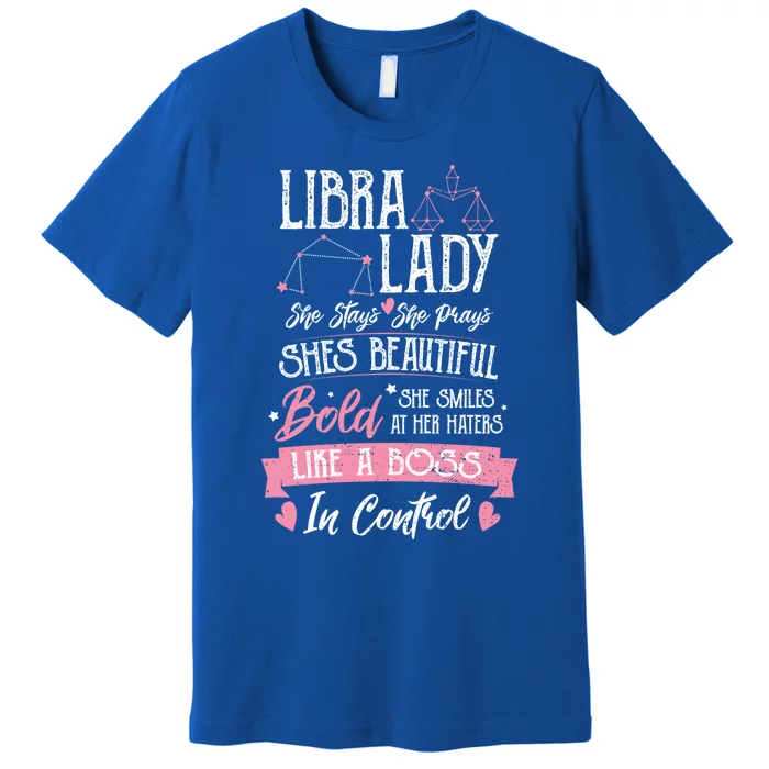 Cute Libra: Libra Lady Astrology Great Gift Premium T-Shirt