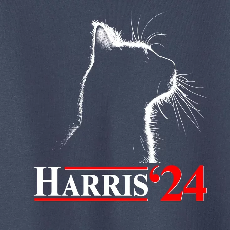 Cat Lady Ladies For Kamala Harris 2024 Toddler T-Shirt