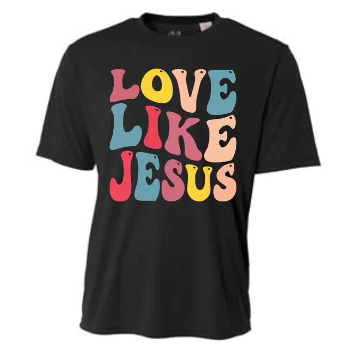 Christian Love Like Jesus Cooling Performance Crew T-Shirt