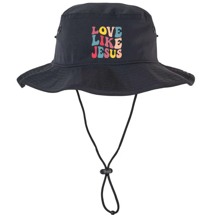 Christian Love Like Jesus Legacy Cool Fit Booney Bucket Hat