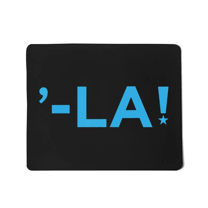 Comma La La Design Mousepad