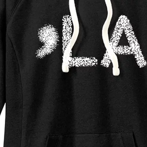 Comma La La Gift Women's Fleece Hoodie