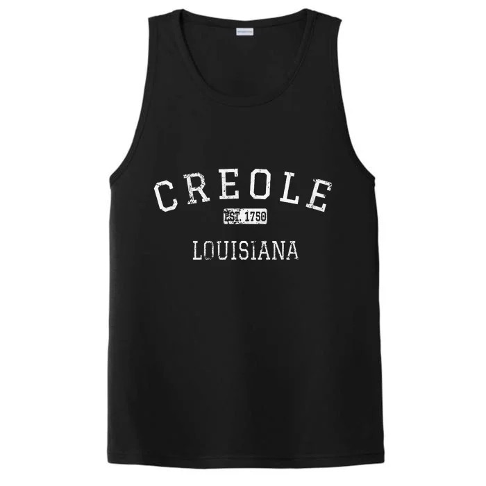 Creole Louisiana La Vintage Performance Tank