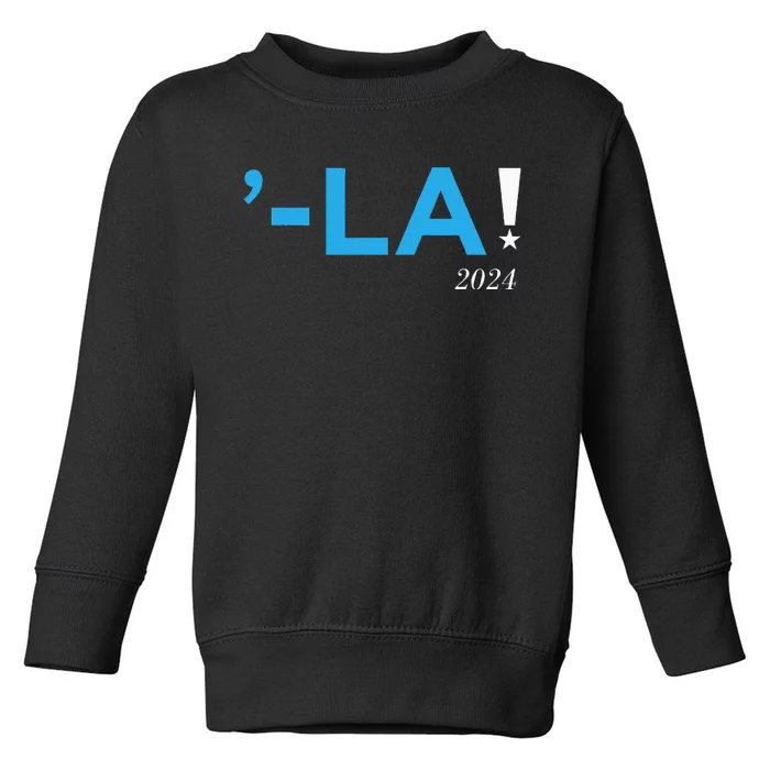 Comma La La Toddler Sweatshirt