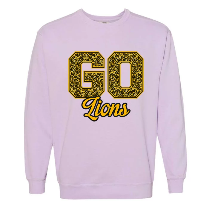 Clear Lake Lions Go! School Pride Garment-Dyed Sweatshirt