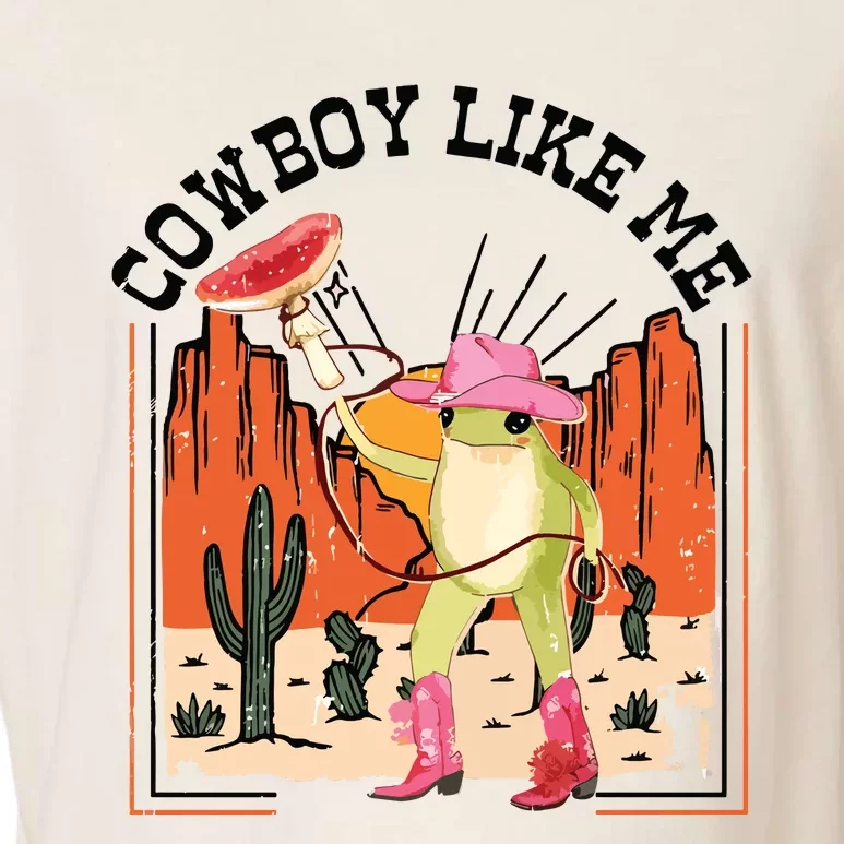 Cowboy Like Me Garment-Dyed Women's Muscle Tee