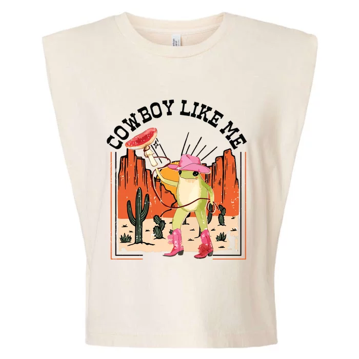 Cowboy Like Me Garment-Dyed Women's Muscle Tee