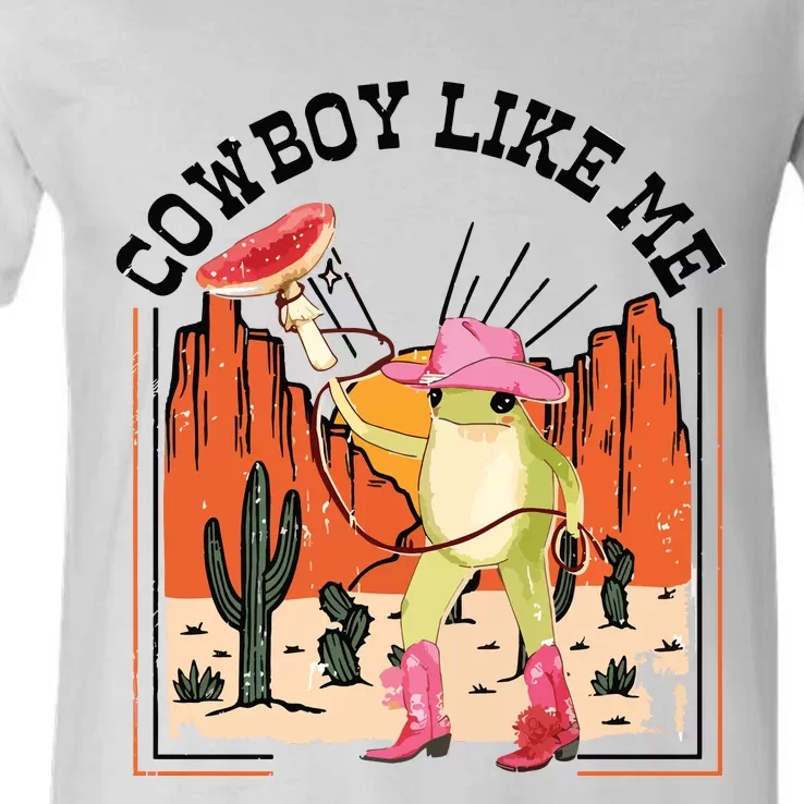 Cowboy Like Me V-Neck T-Shirt