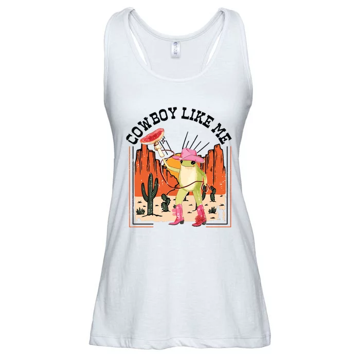 Cowboy Like Me Ladies Essential Flowy Tank