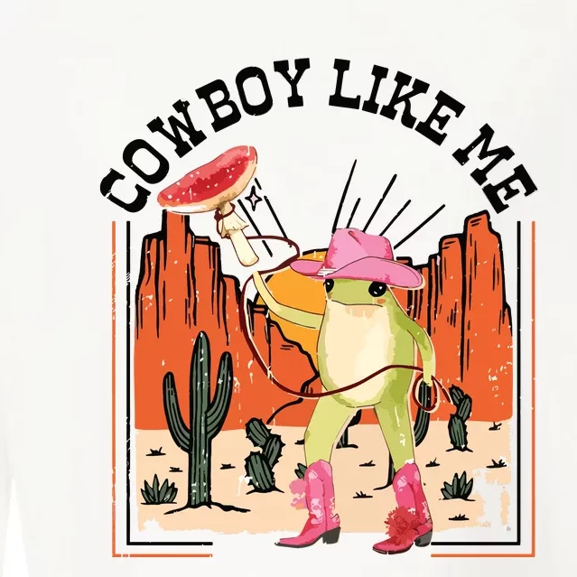 Cowboy Like Me Cropped Pullover Crew