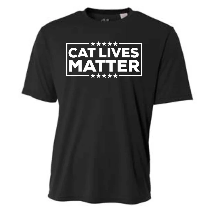 Cat Lives Matter Trump Donald Trump 2024 Cats Gift Cooling Performance Crew T-Shirt