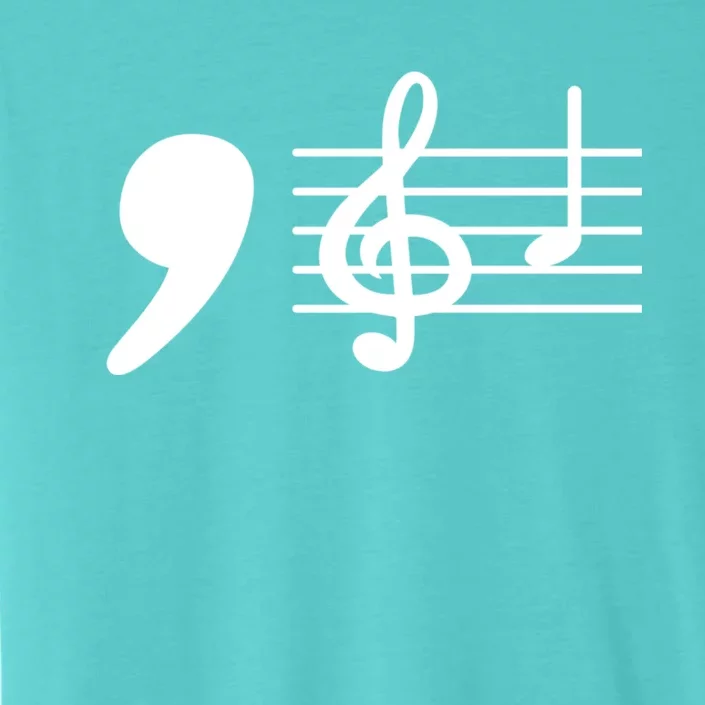 Comma La Music Notes Kamala Harris Music Teacher Elections ChromaSoft Performance T-Shirt