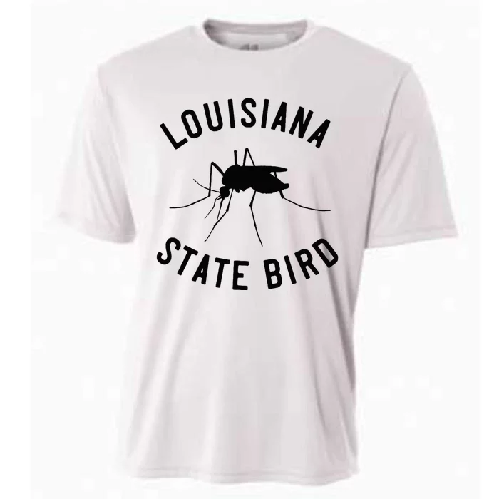 Classic Louisiana Mosquito State Bird Cooling Performance Crew T-Shirt