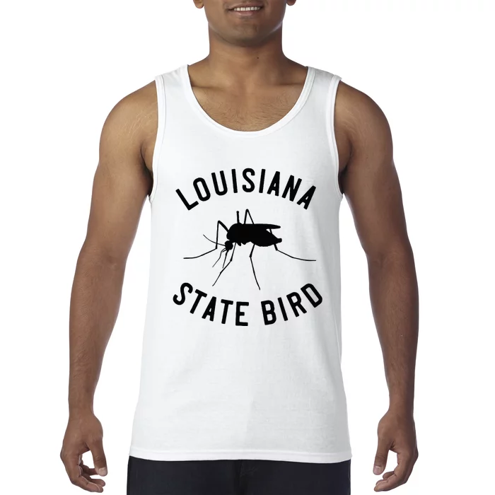 Classic Louisiana Mosquito State Bird Tank Top