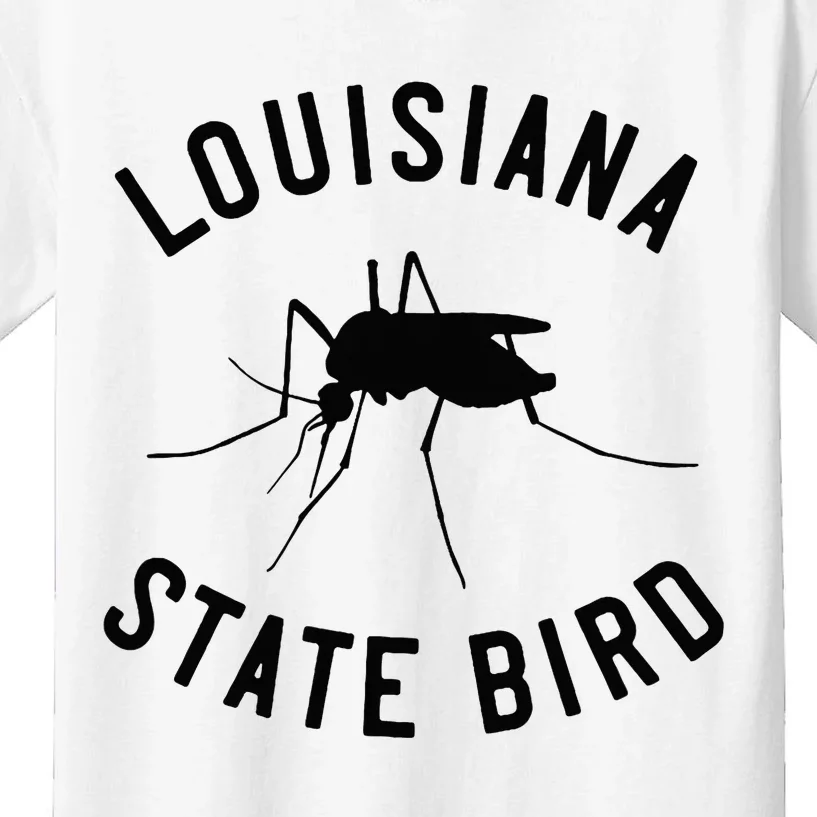 Classic Louisiana Mosquito State Bird Kids T-Shirt