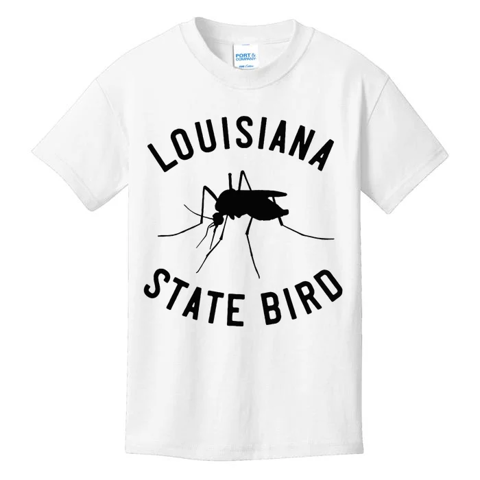 Classic Louisiana Mosquito State Bird Kids T-Shirt