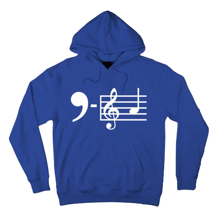 Comma La Music Notes Kamala Harris Music Teacher Elections Tall Hoodie