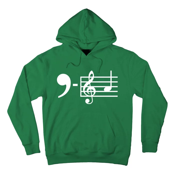 Comma La Music Notes Kamala Harris Music Teacher Elections Hoodie