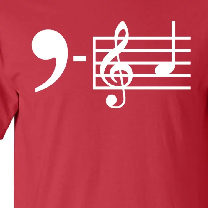 Comma La Music Notes Kamala Harris Music Teacher Elections Tall T-Shirt