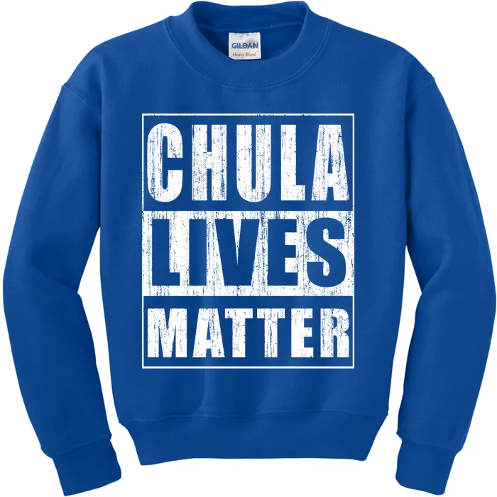 Chula Lives Matter Black Lives Matter African American Gift Kids Sweatshirt