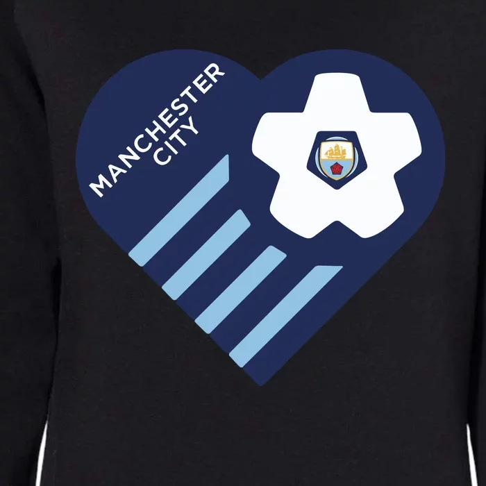 Cool Love Man City Soccer Team Womens California Wash Sweatshirt