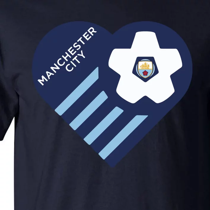 Cool Love Man City Soccer Team Tall T-Shirt