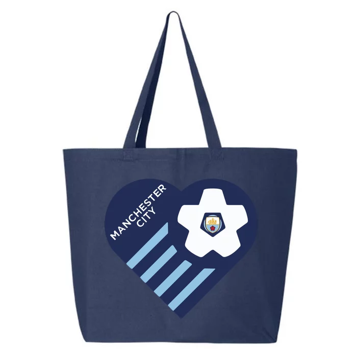 Cool Love Man City Soccer Team 25L Jumbo Tote