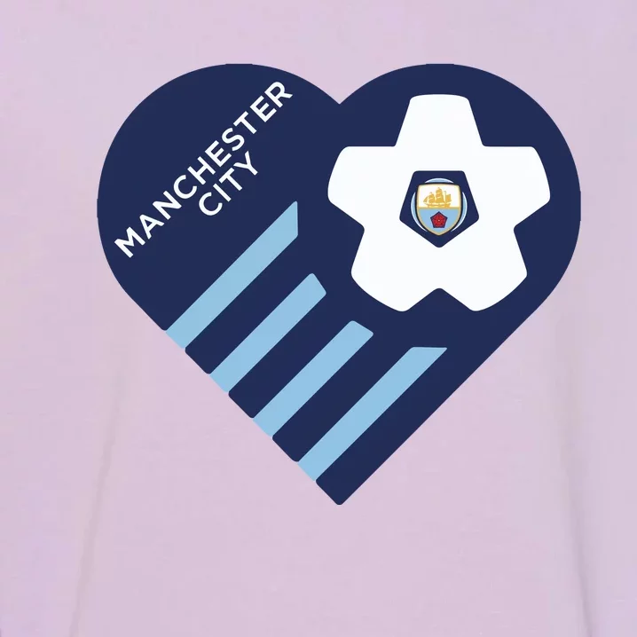 Cool Love Man City Soccer Team Garment-Dyed Sweatshirt