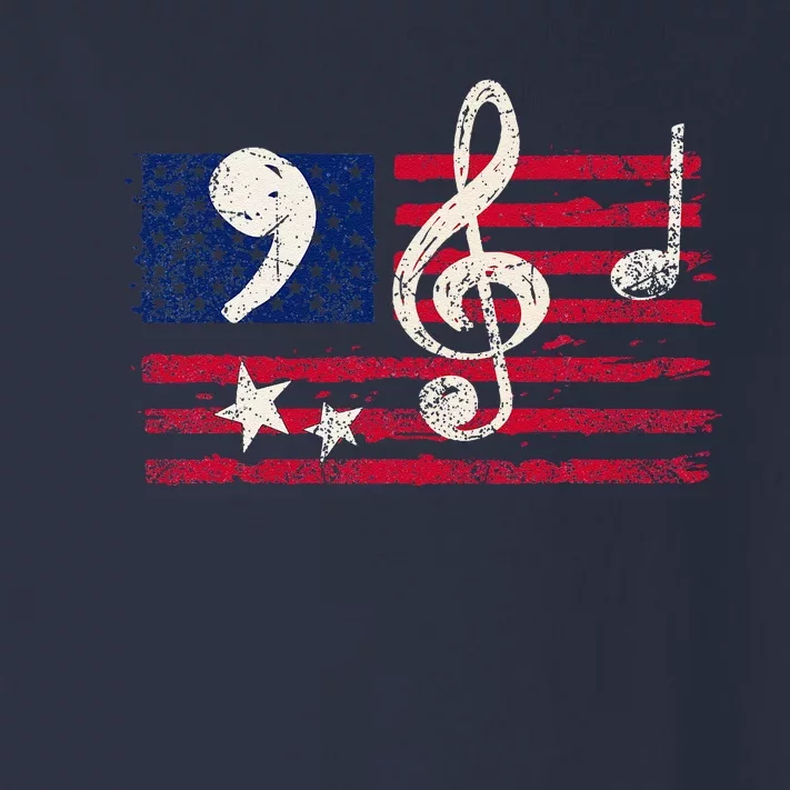 Comma La Music Notes Music Teacher Elections Kamala Harris Toddler Long Sleeve Shirt