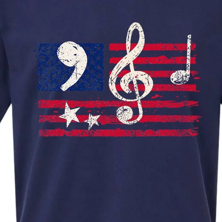 Comma La Music Notes Music Teacher Elections Kamala Harris Sueded Cloud Jersey T-Shirt