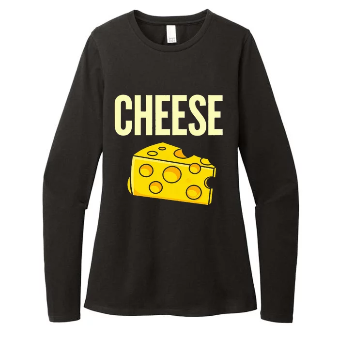 Cheese Love Macaroni Halloween Costume Womens CVC Long Sleeve Shirt