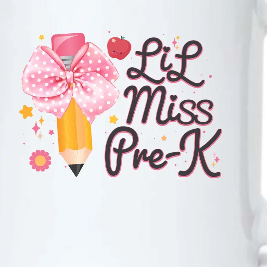 Cute Lil Miss Pre K Pre School New School Year Black Color Changing Mug